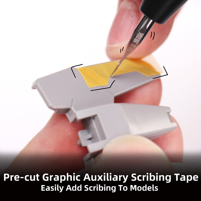 High precision Pre-cut Pattern Scribing Tape