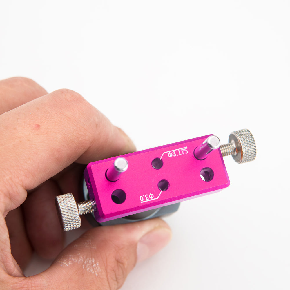 Center Punching Locator For Round Bars