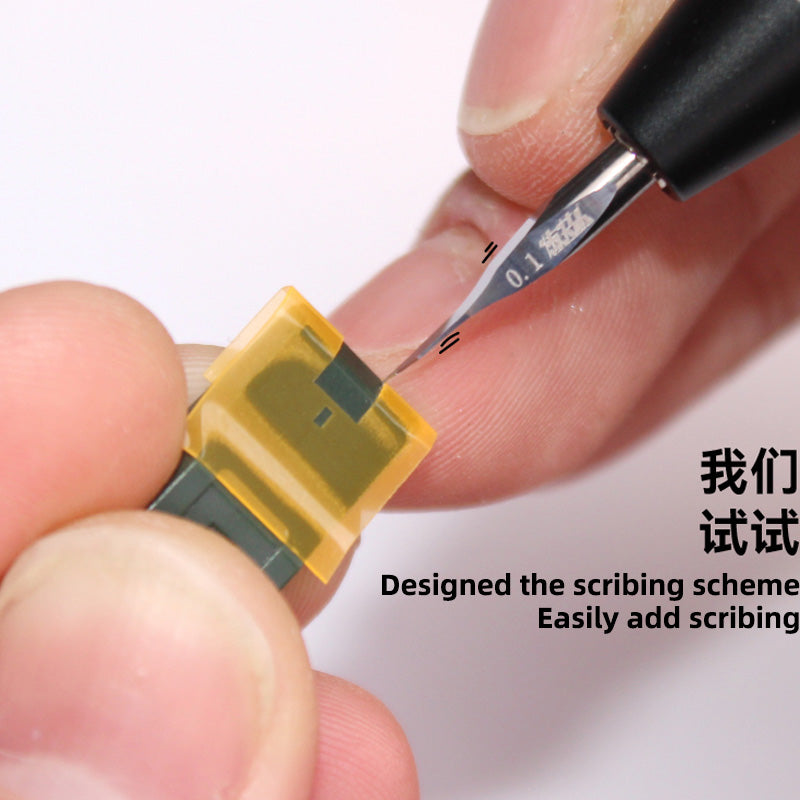 High precision Pre-cut Pattern Scribing Tape