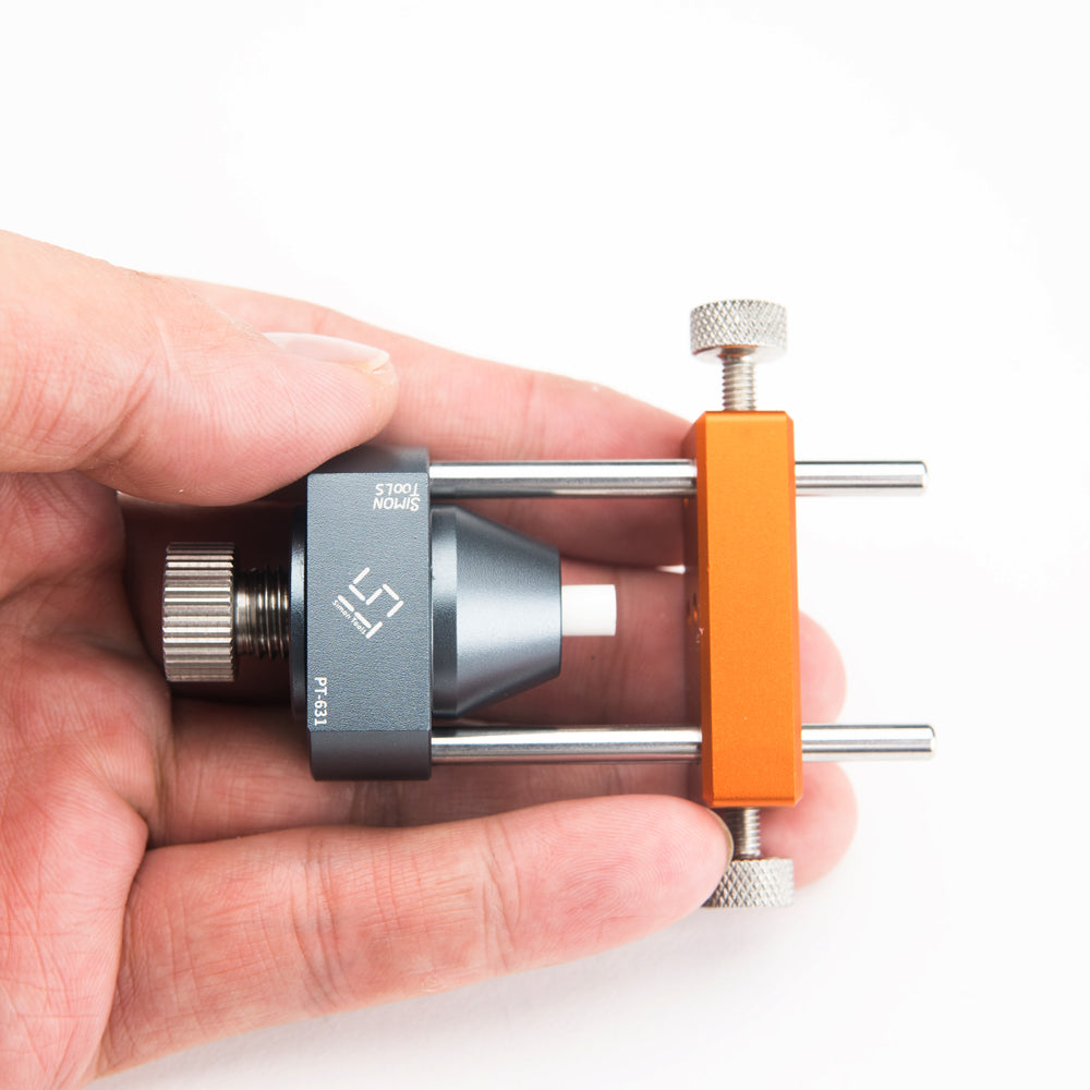 Center Punching Locator For Round Bars
