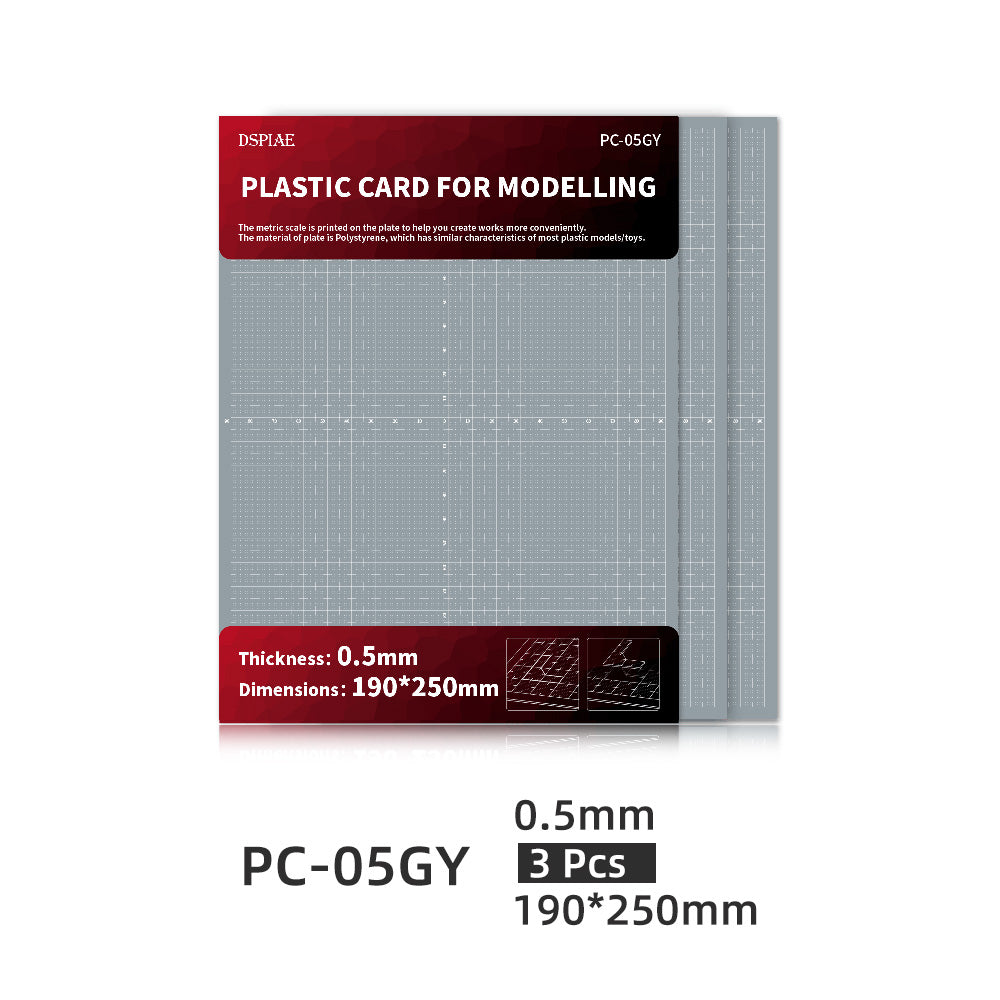 Plastic Card For Modelling