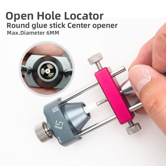 Center Punching Locator For Round Bars