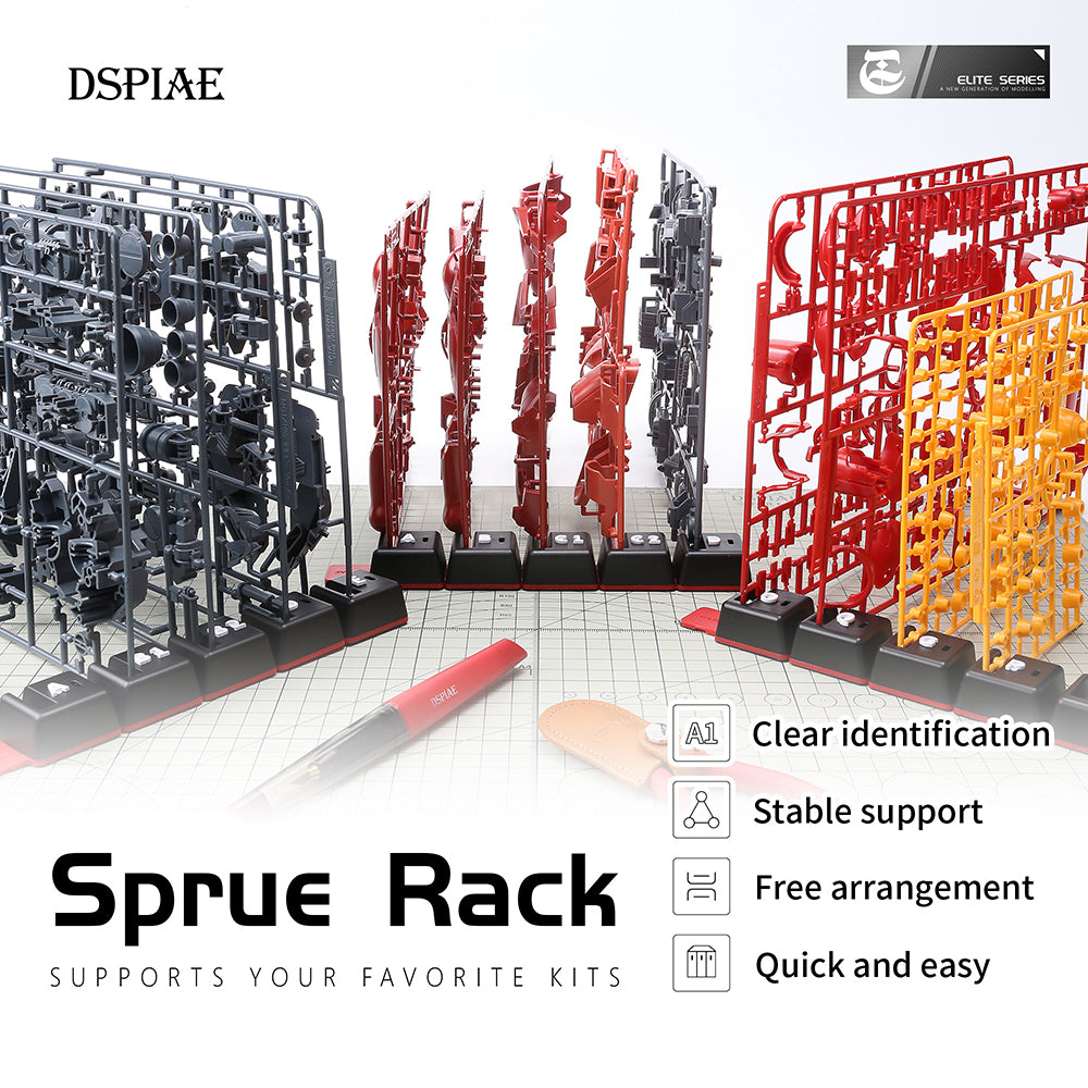Model Parts Storage Rack