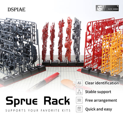 Model Parts Storage Rack