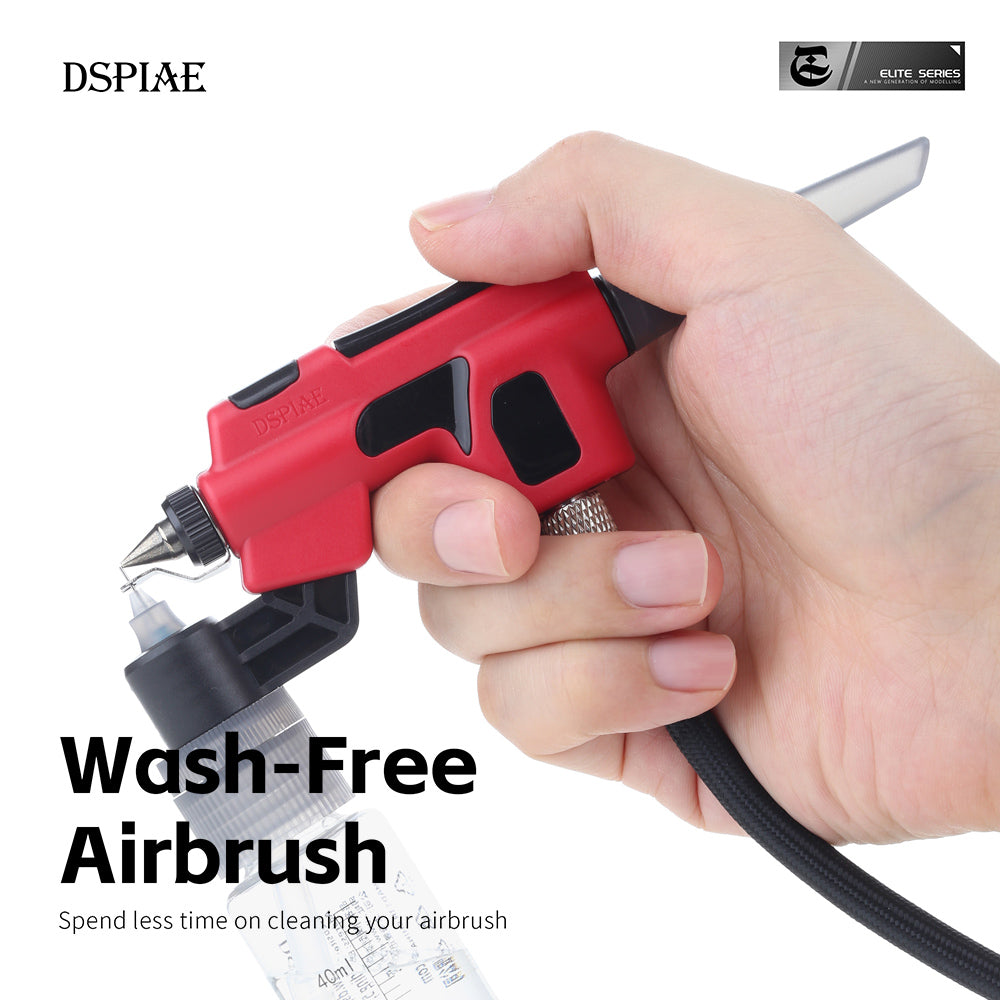 Wash-free Airbrush For Modeler