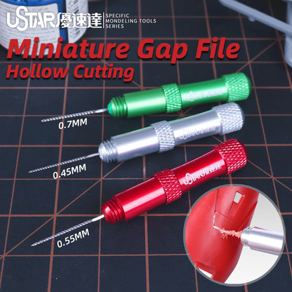 Miniature Gap File For Model