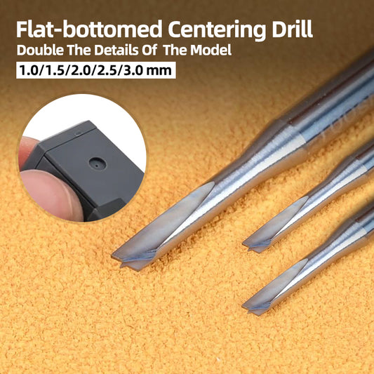 Flat-bottomed Center Drill