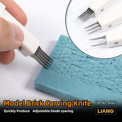 Model Brick Carving Knife