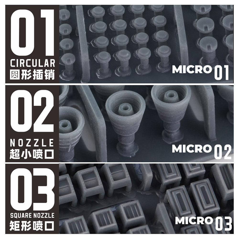 Small-Scale Model Detail Enhancement Accessories