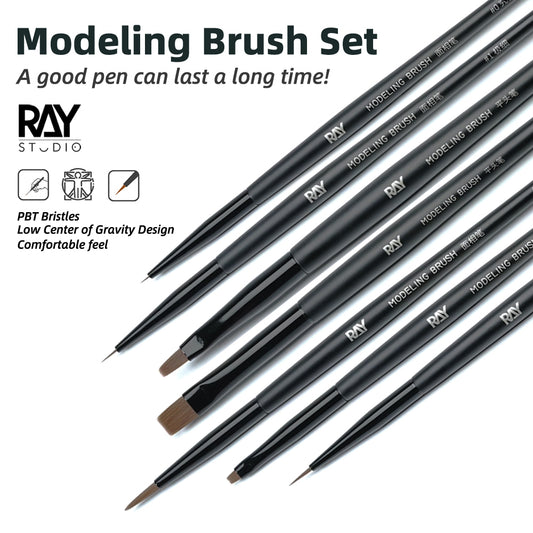 Modeling Brush Set For Miniature Model