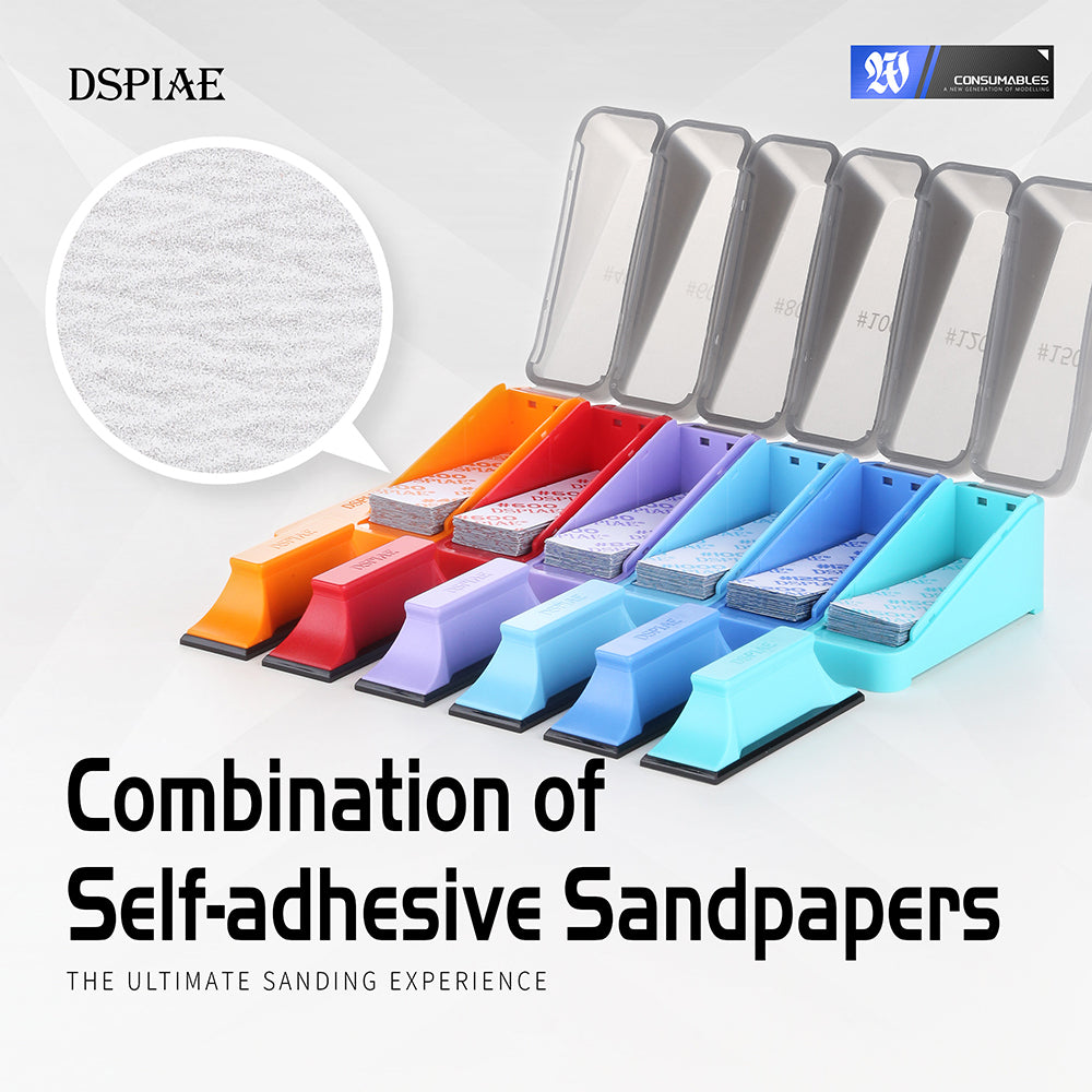 Combination of Self-adhesive Sandpapers