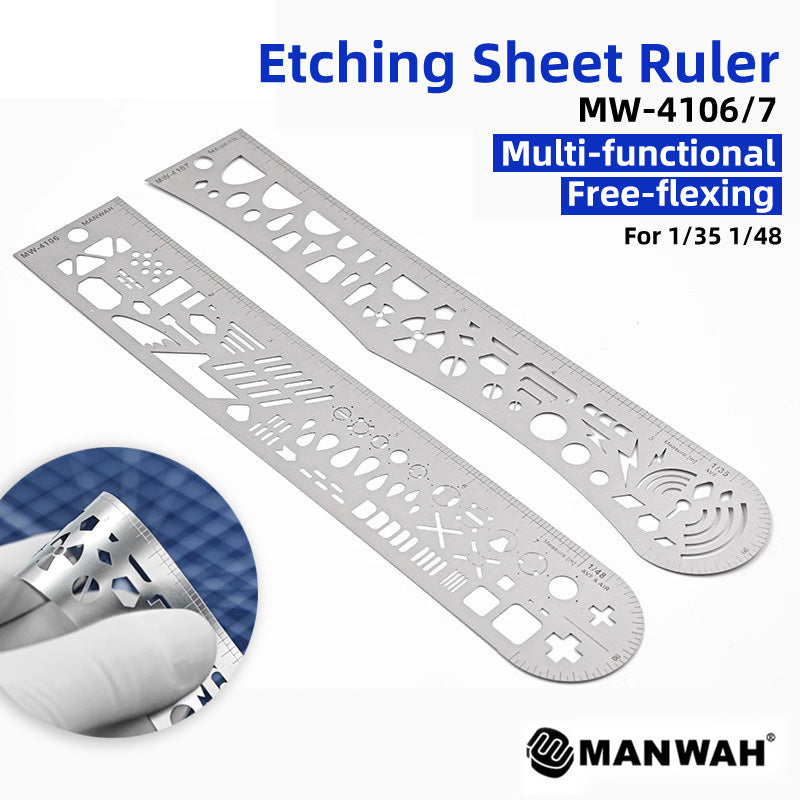 Etching Sheet Ruler For Modeling