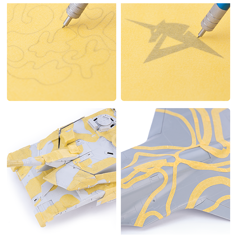 360° Rotating Adaptive Curve Cutting Tool