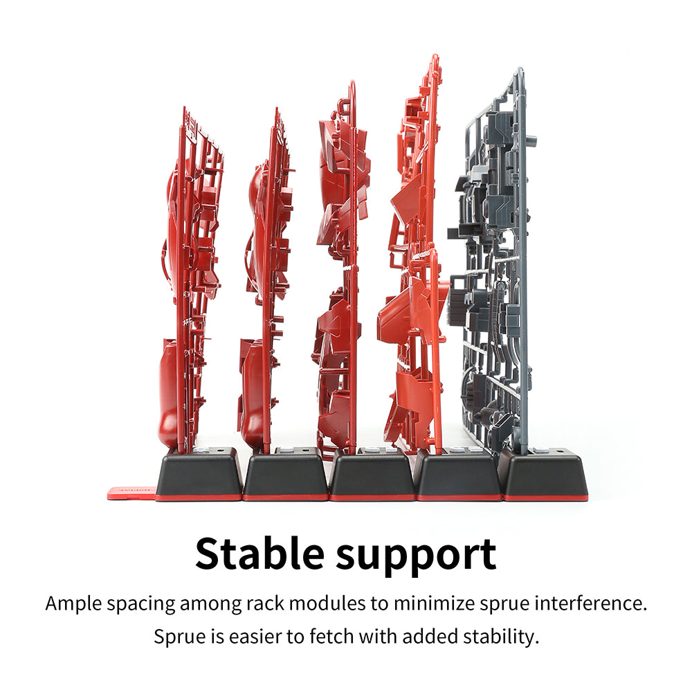 Model Parts Storage Rack
