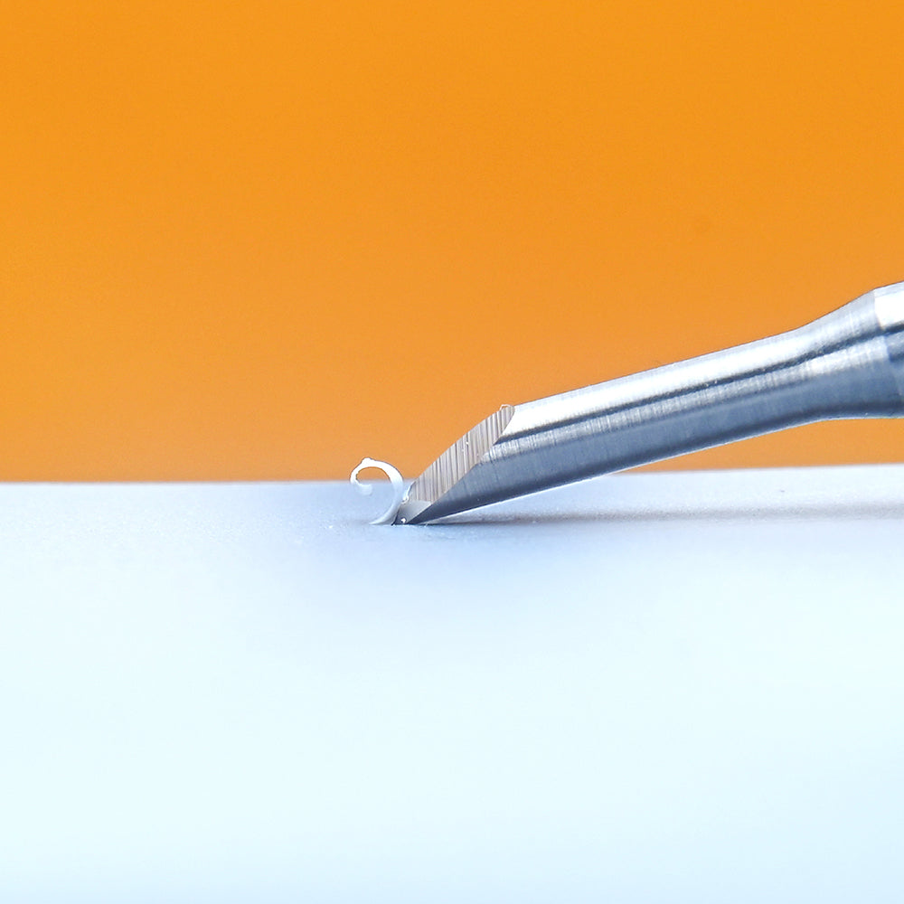 Model Curved-Edge Carving Knife