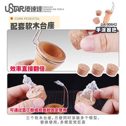 Miniature Model Hand Painted Grip