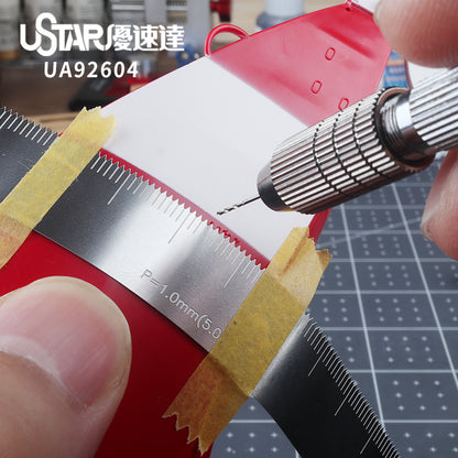 Etching Part Hole Spacing Ruler