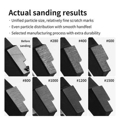 Combination of Self-adhesive Sandpapers