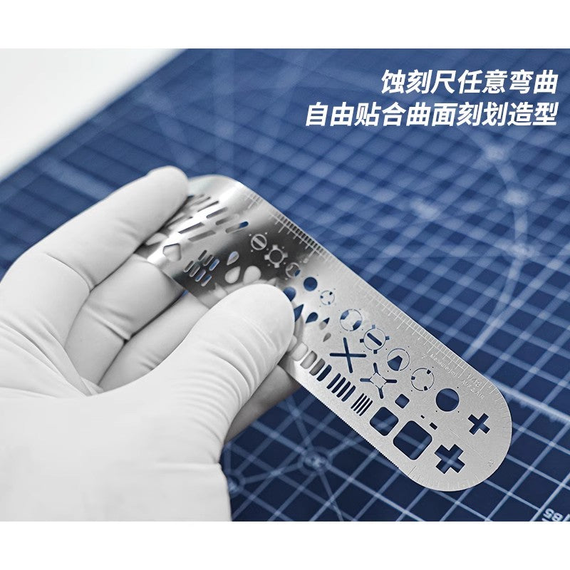 Etching Sheet Ruler For Modeling