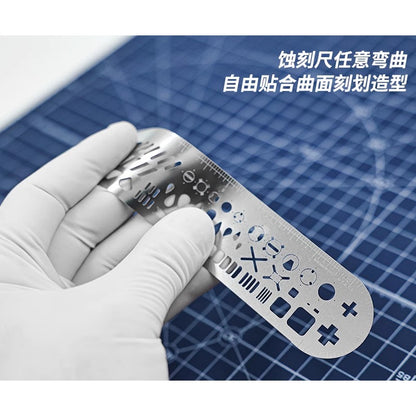 Etching Sheet Ruler For Modeling