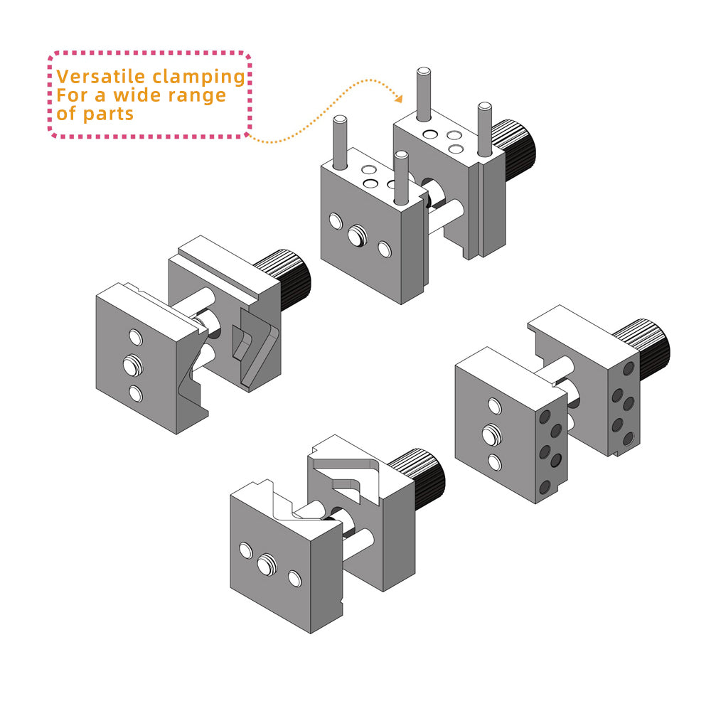 Stainless Steel Model Vise