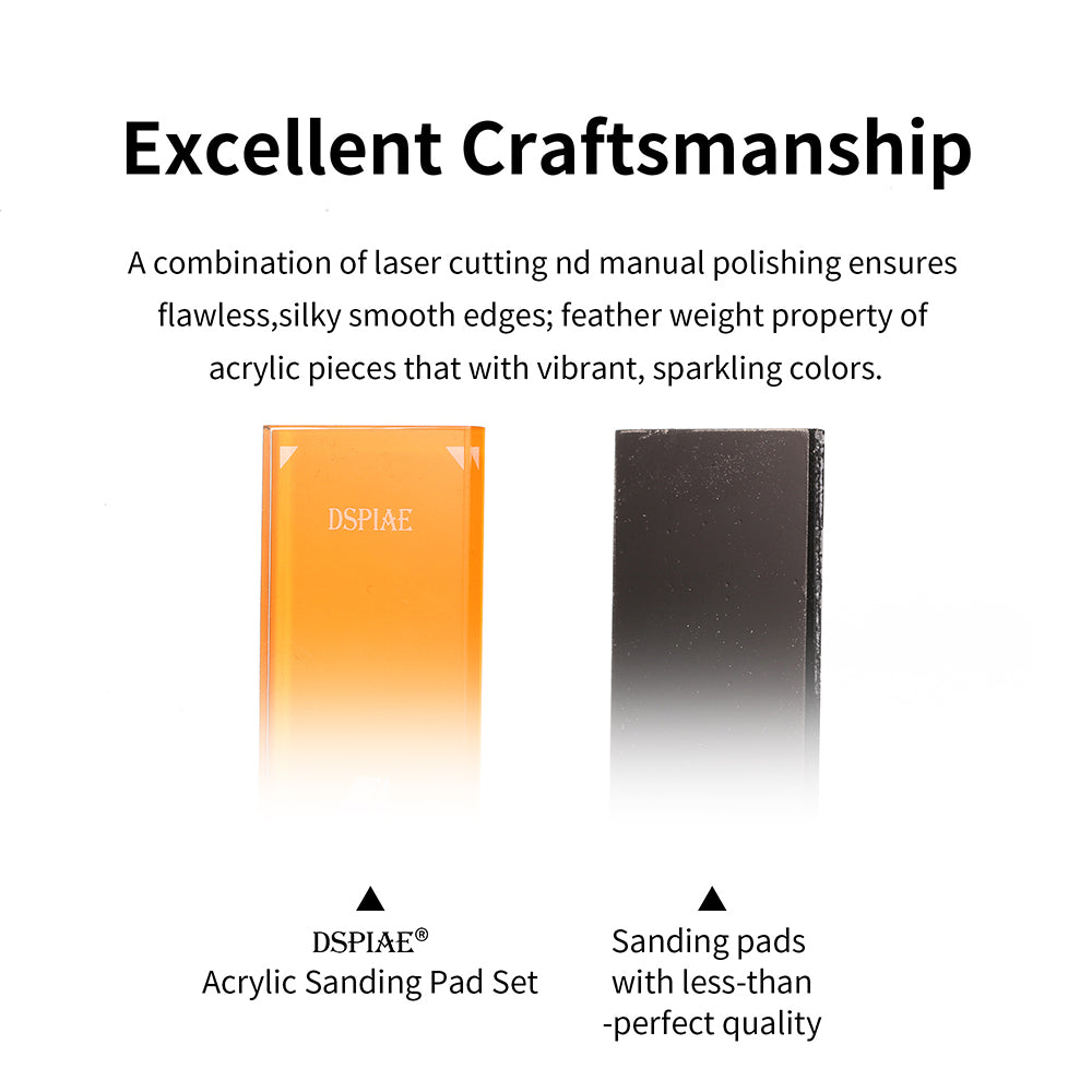 Acrylic Sanding Pad Set