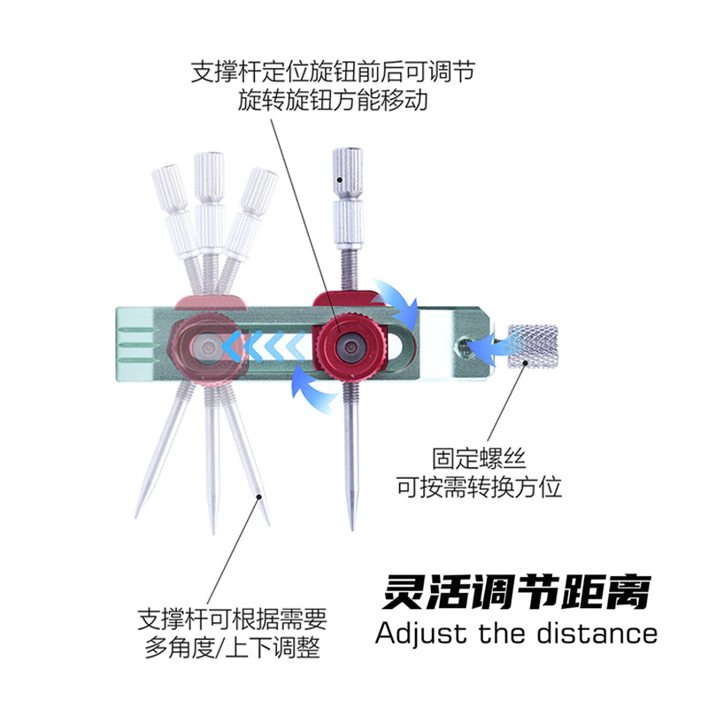 Isometric lined scribing auxiliary tool