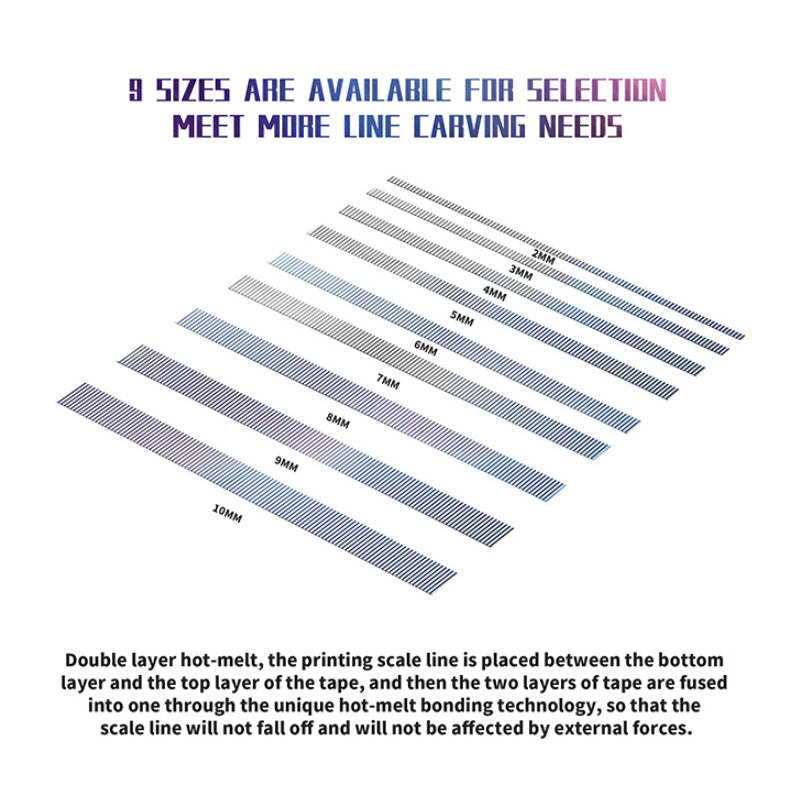 Model Carving Guide Tape
