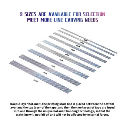Model Carving Guide Tape