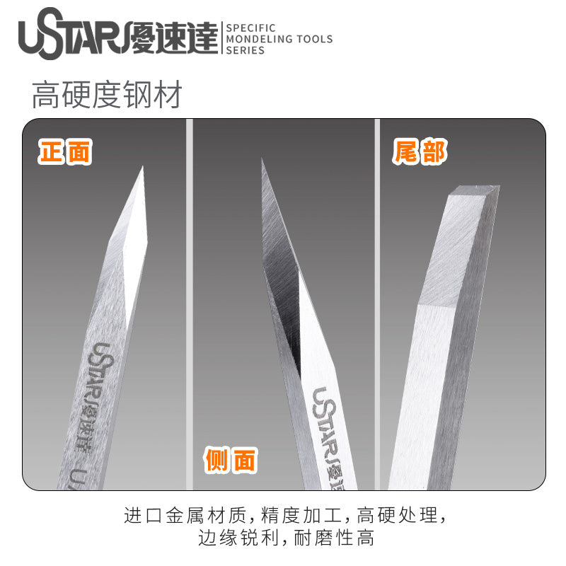 Precision Wide-Mouth Scraper Blade
