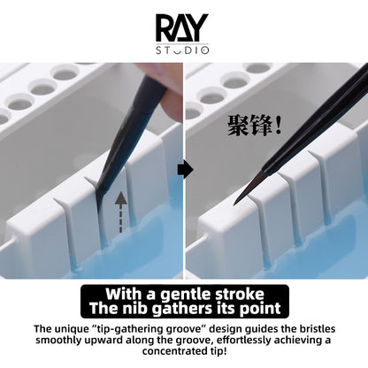 Dual-cabin Brush Cleaning Jar