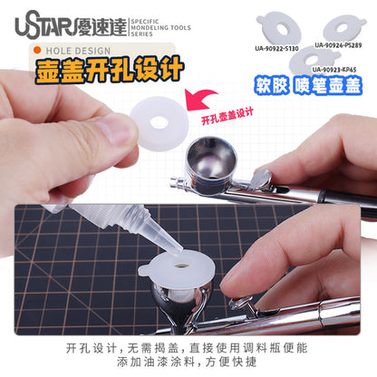 Spray Bottle Soft Rubber Lid