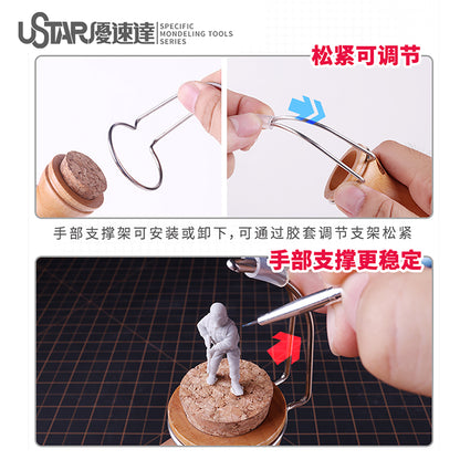 Miniature Model Hand Painted Grip