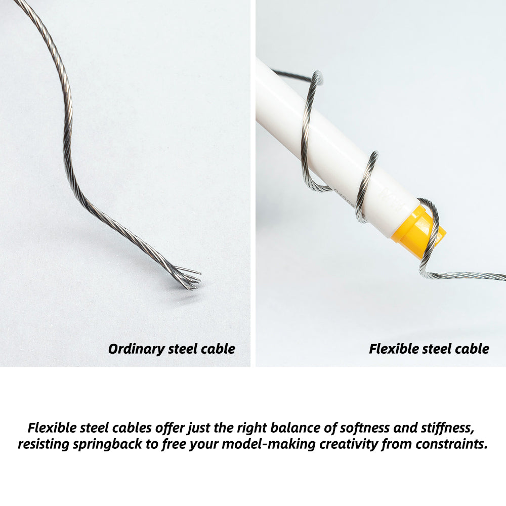 Model Flexible Steel Cable
