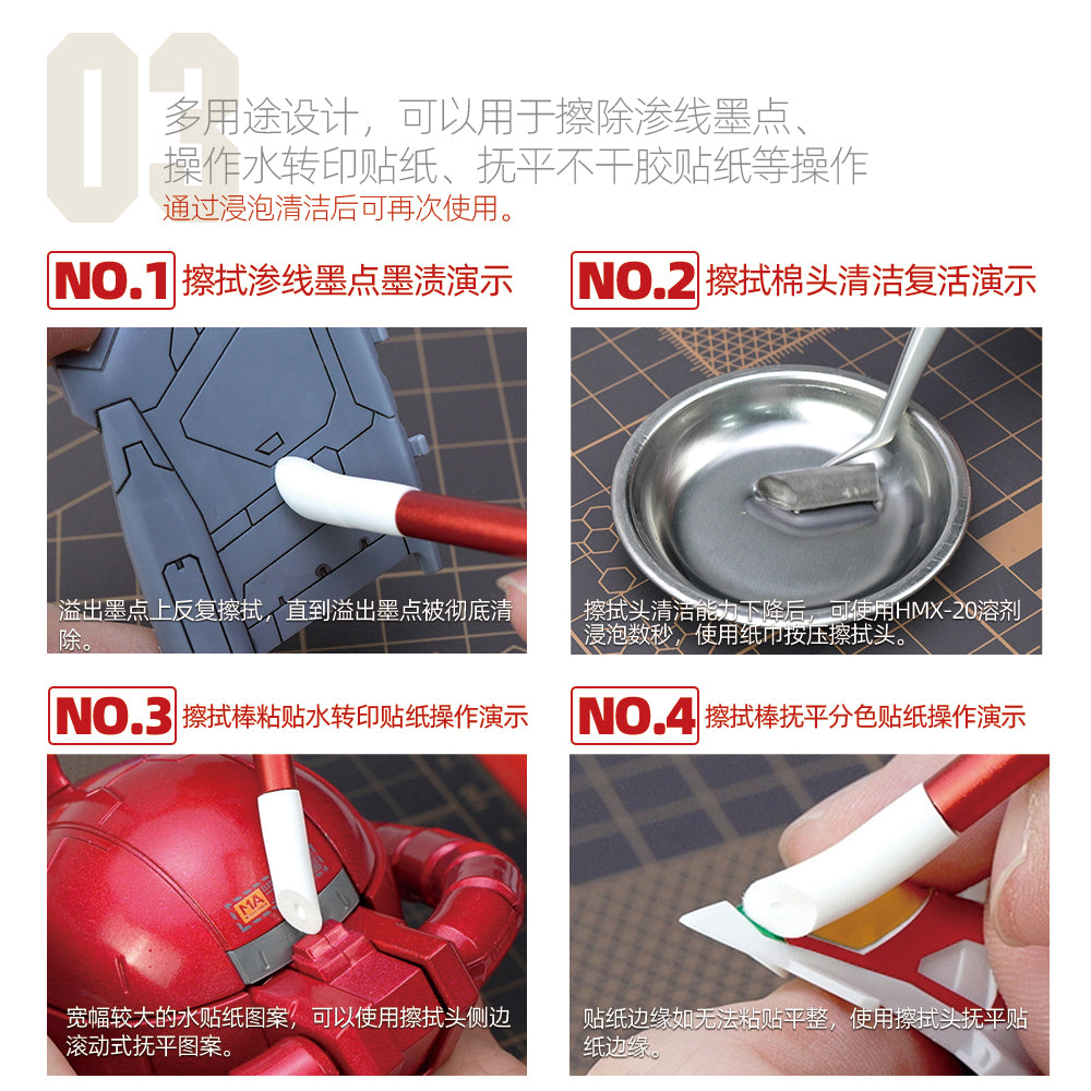 Model-Specific Cleaning Swabs