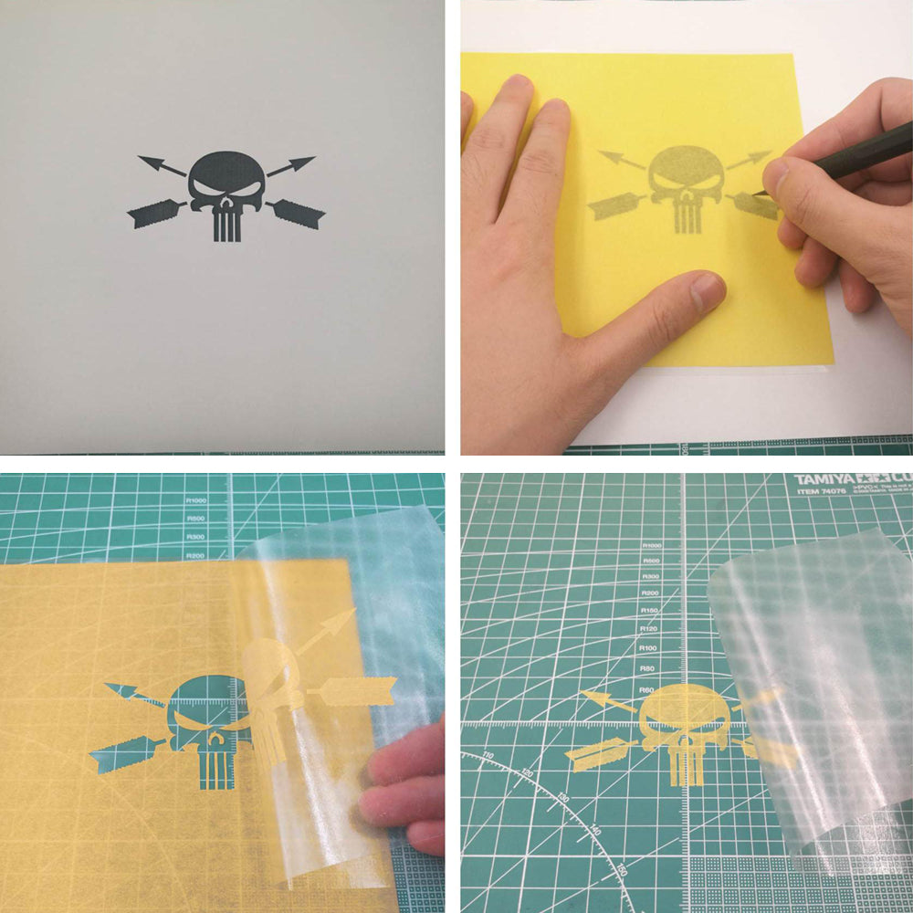 Large-Size Blank Covering Tape A5 Size