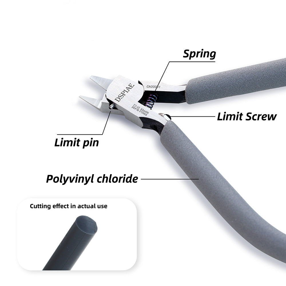 Single Blade Nipper For Plastic Model