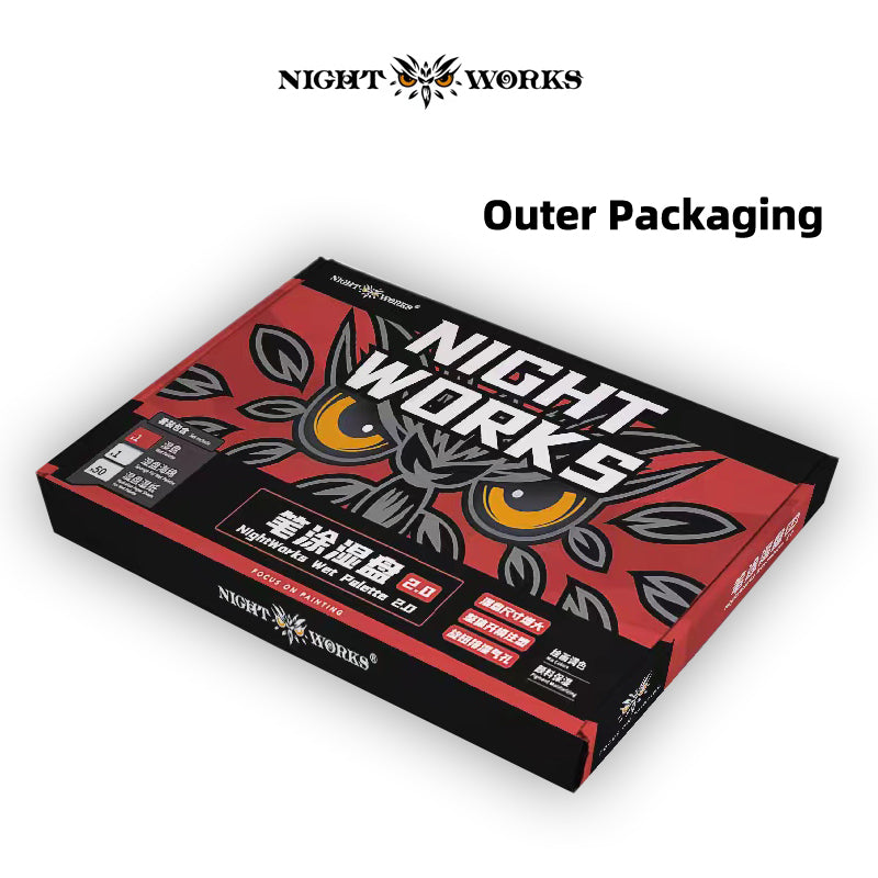 Large-Size Painting Moisture Retention Box