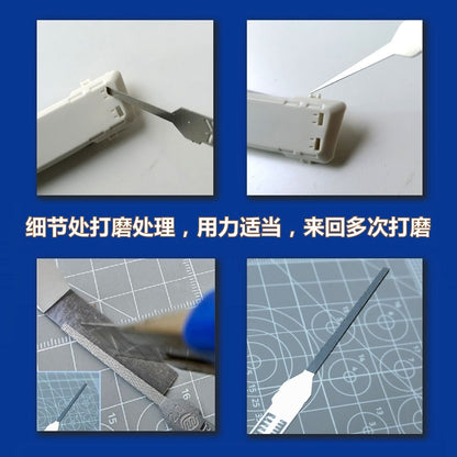 Precision Files with Engraving Guide