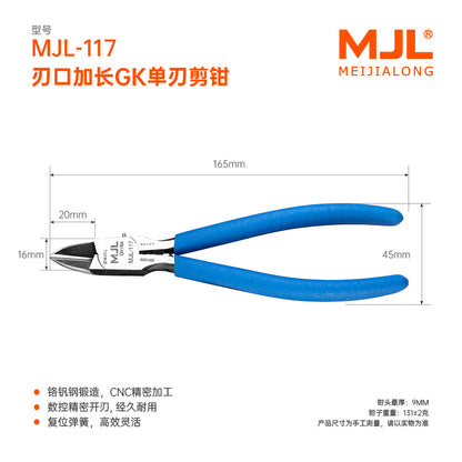 Extended-Blade GK Single-Blade Pliers
