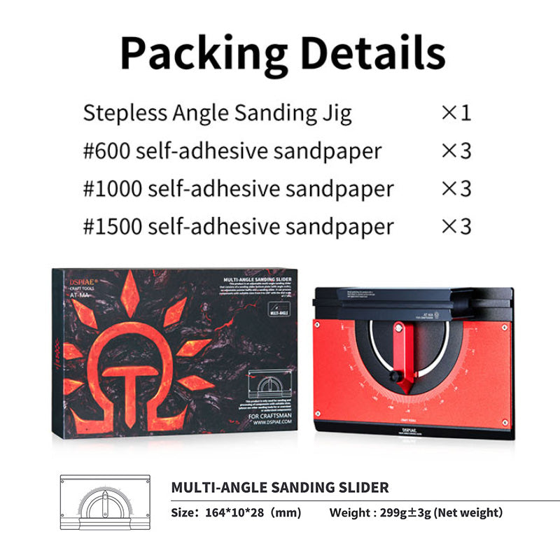 Stepless Angle Sanding Jig