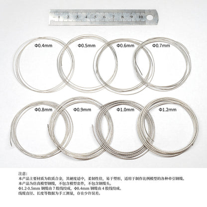 Model Flexible Steel Cable