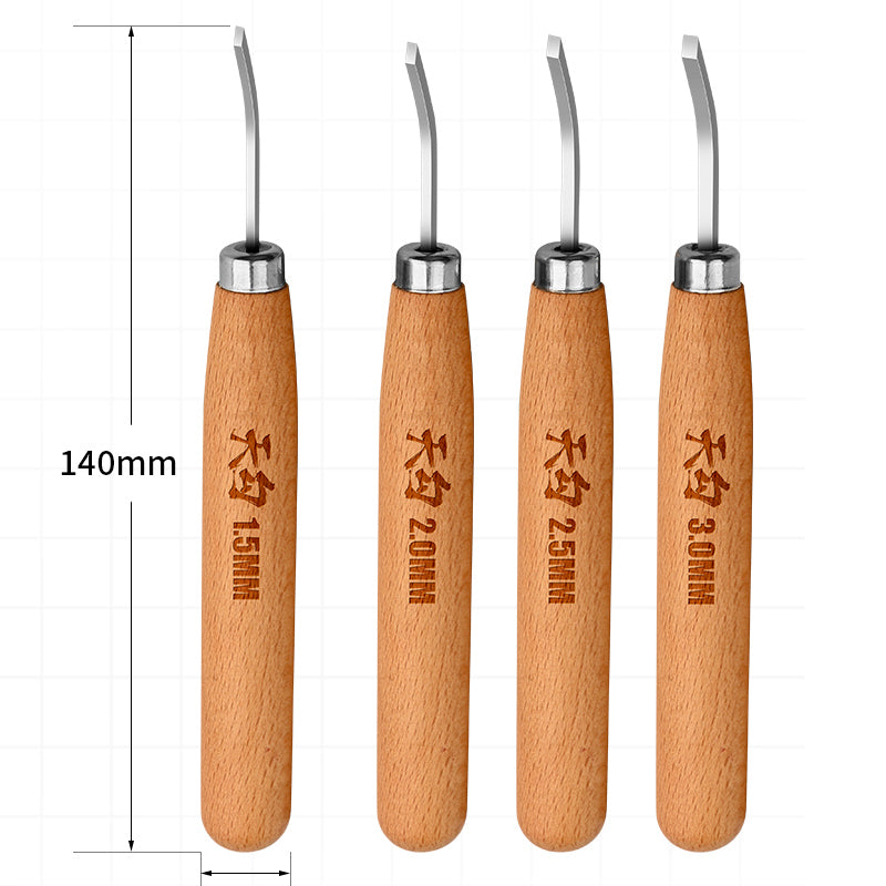 Model Making Curved Chisel