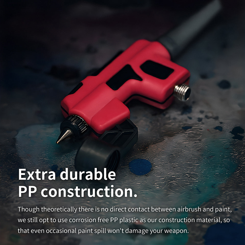 Wash-free Airbrush For Modeler