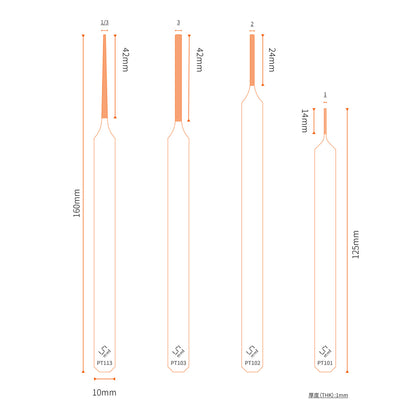 Narrow-Mouth File For Models