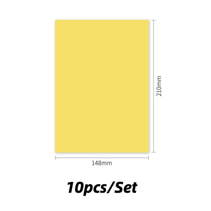 Large-Size Blank Covering Tape A5 Size