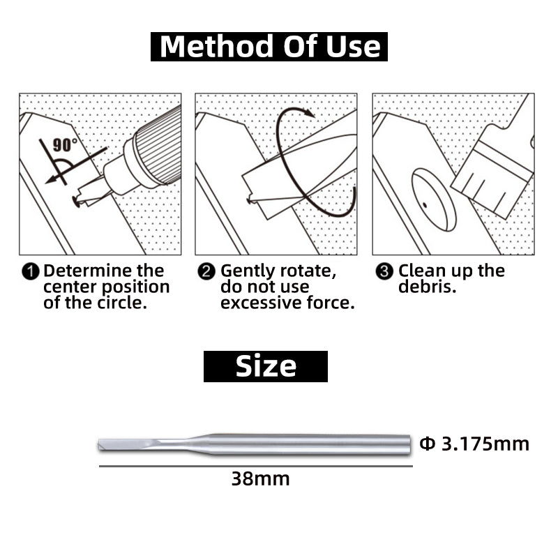 Flat-bottomed Center Drill