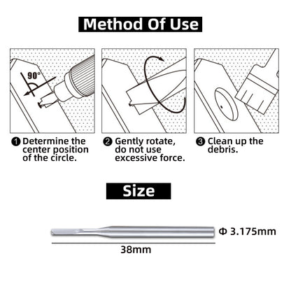 Flat-bottomed Center Drill