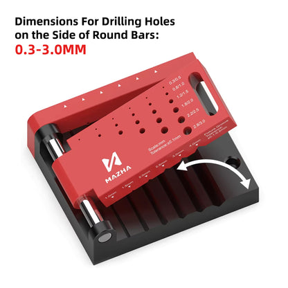 Locator For Coaxial And Through Holes Drilling