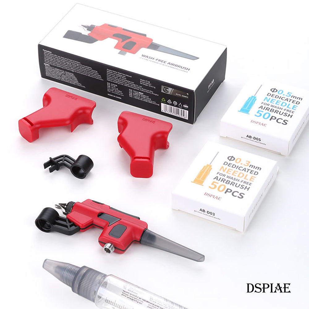 Wash-free Airbrush For Modeler
